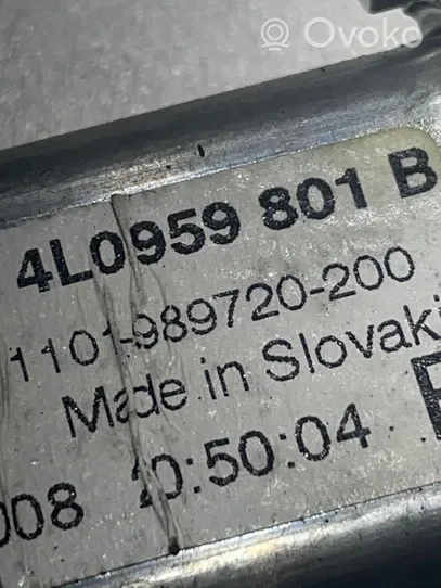 Audi Q7 4L Silniczek podnośnika szyby drzwi przednich 4L0959801B