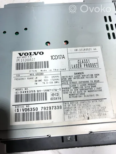 Volvo V50 CD/DVD changer 31260527