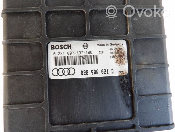 Audi 80 90 S2 B4 Sterownik / Moduł ECU 028906021D