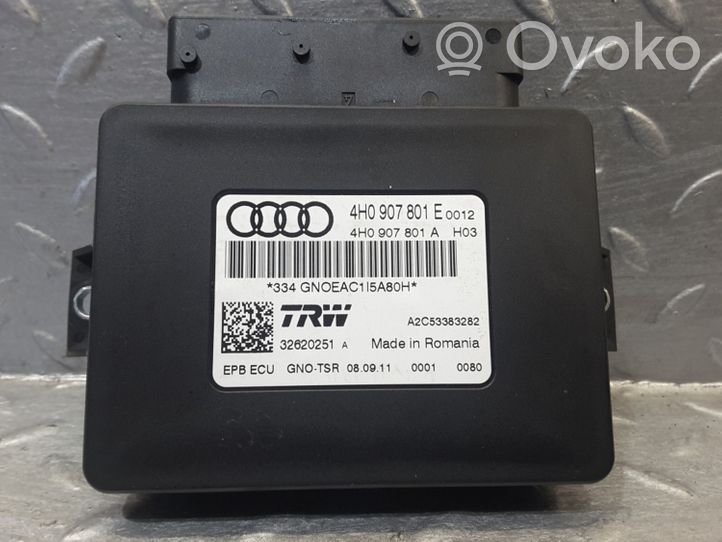 Audi A6 C7 Modulo di controllo del freno a mano 4H0907801E