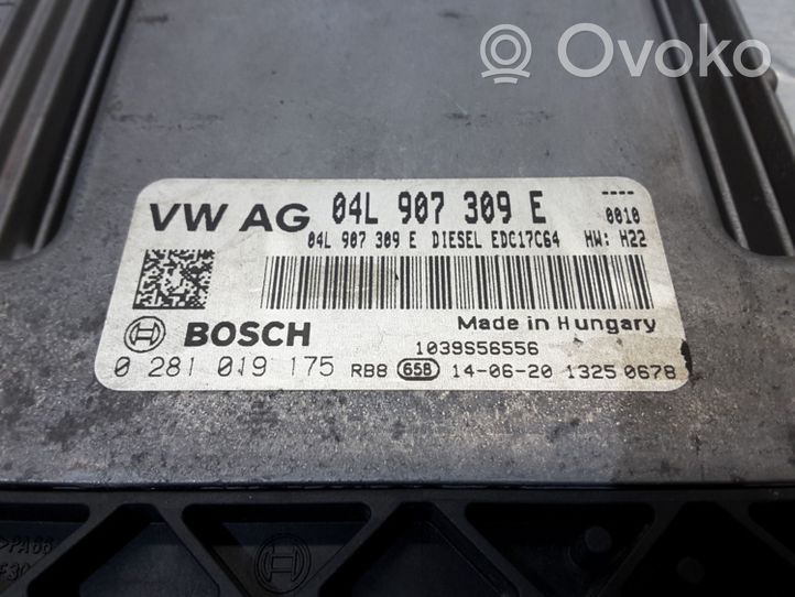 Seat Leon (5F) Sterownik / Moduł ECU 04L907309E