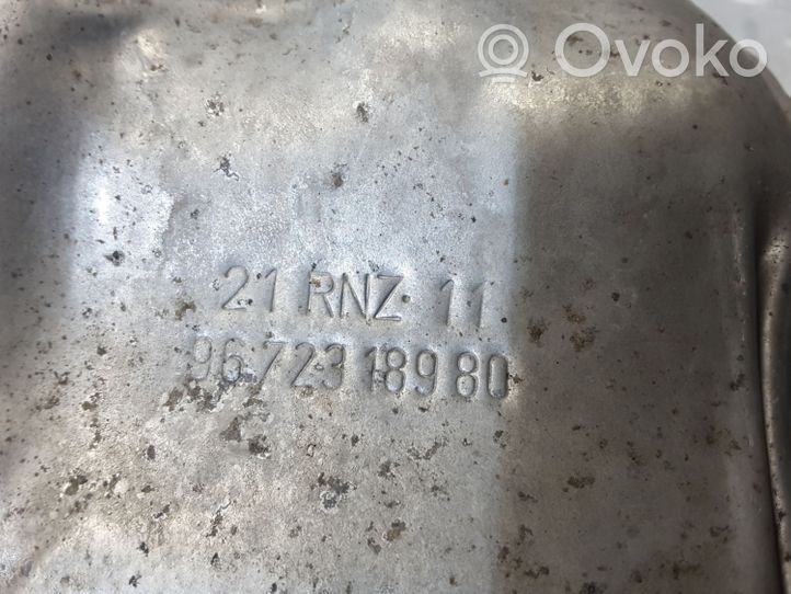 Citroen DS4 Osłona termiczna rury wydechowej 9672318980