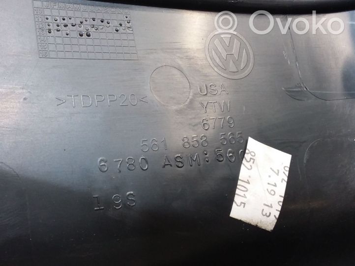 Volkswagen PASSAT B7 USA Ohjauspyörän verhoilu 561858565