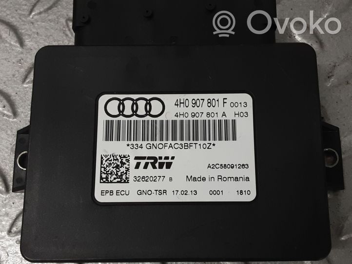 Audi A8 S8 D4 4H Handbremsen-Steuermodul 4H0907801F