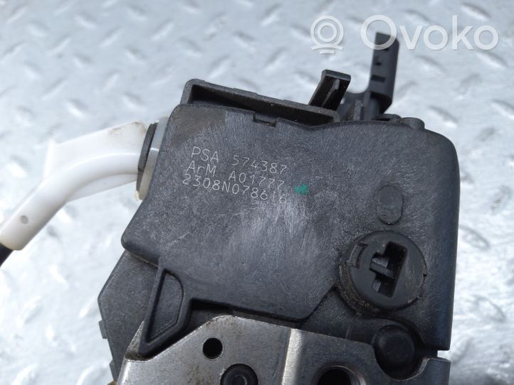 Citroen C5 Front door lock 574387