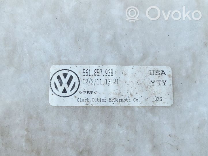 Volkswagen PASSAT B7 USA Daiktadėžės (bordačioko) komplektas 561857938