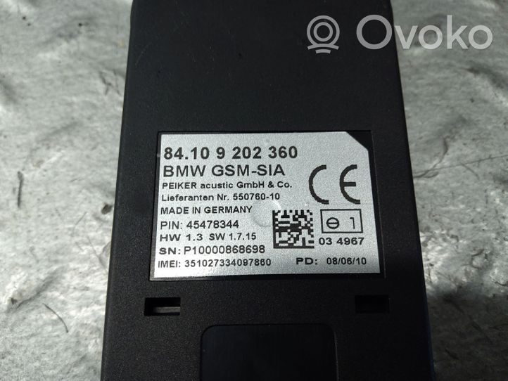 BMW 7 F01 F02 F03 F04 Sterownik / Moduł sterujący telefonem 9202360