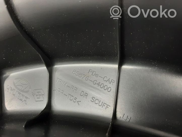 Hyundai i30 (A) Revêtement de pilier 85875G4000
