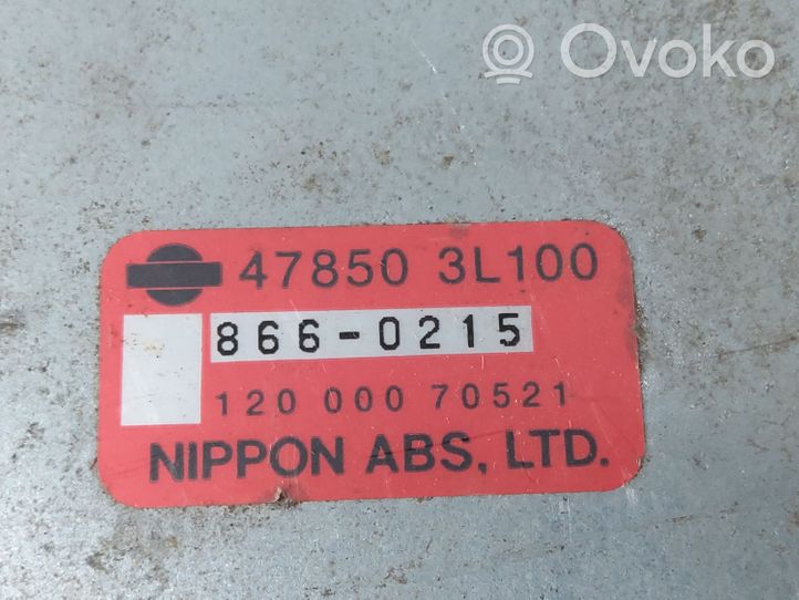 Nissan Maxima ABS-ohjainlaite/moduuli 478503L100