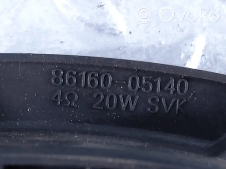 Toyota Avensis T270 Haut-parleur de porte avant 8616005140