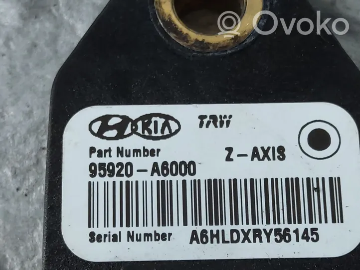 KIA Ceed Oro pagalvių smūgio daviklis 95920A6000