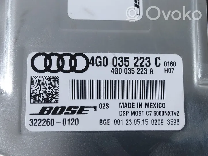 Audi A8 S8 D4 4H Wzmacniacz audio 4G0035223C