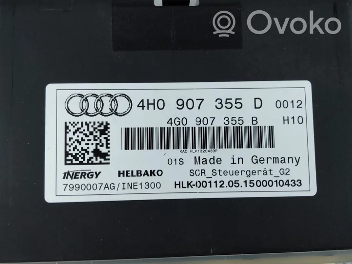 Audi A8 S8 D4 4H Adblue control unit 4H0907355D