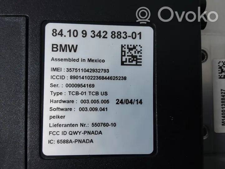 BMW 5 F10 F11 Bluetooth modulis 9342883