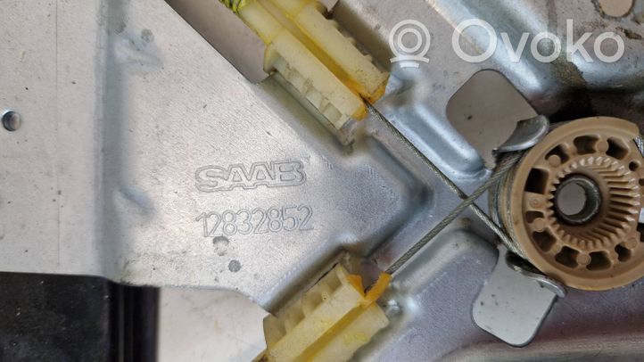 Saab 9-3 Ver2 Mécanisme de lève-vitre avant sans moteur 12832852