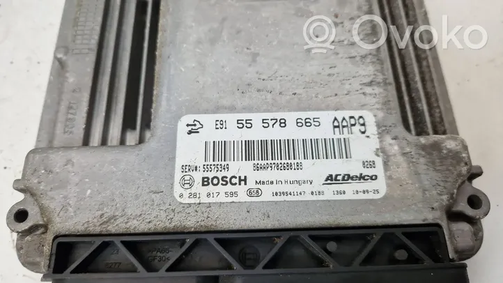 Saab 9-5 Sterownik / Moduł ECU 55578665