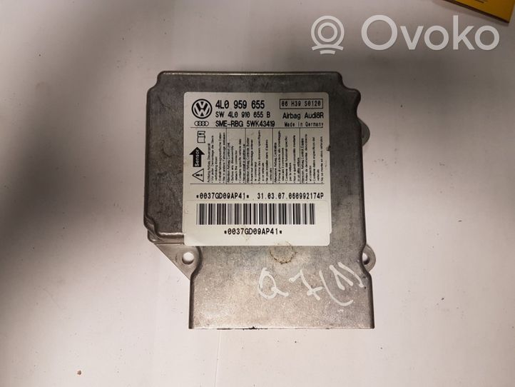 Audi Q7 4L Module de contrôle airbag 4L0959655