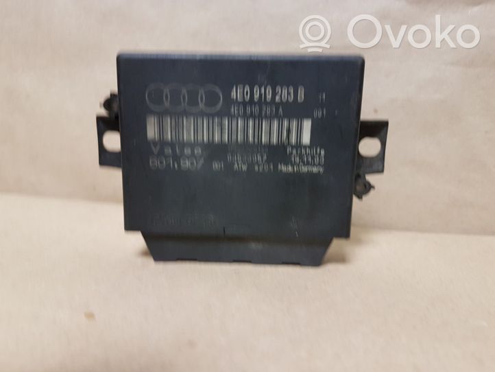 Audi A8 S8 D3 4E Unité de commande, module PDC aide au stationnement 4E0919283B