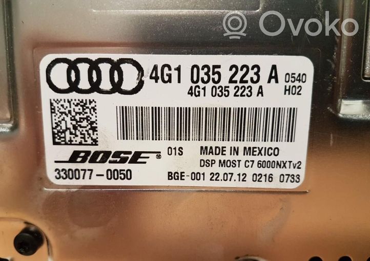 Audi A8 S8 D4 4H Sound amplifier 4G1035223A