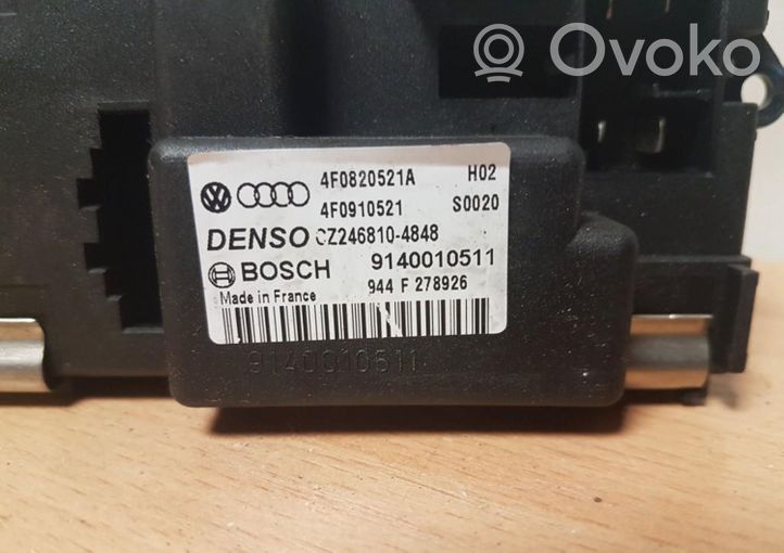 Audi A6 S6 C6 4F Lämpöpuhaltimen moottorin vastus 4F0820521A