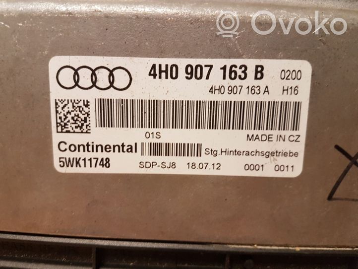 Audi A8 S8 D4 4H Module de commande suspension 4H0907163B