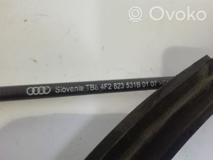 Audi A6 S6 C6 4F Système poignée, câble pour serrure de capot 4F2823531B