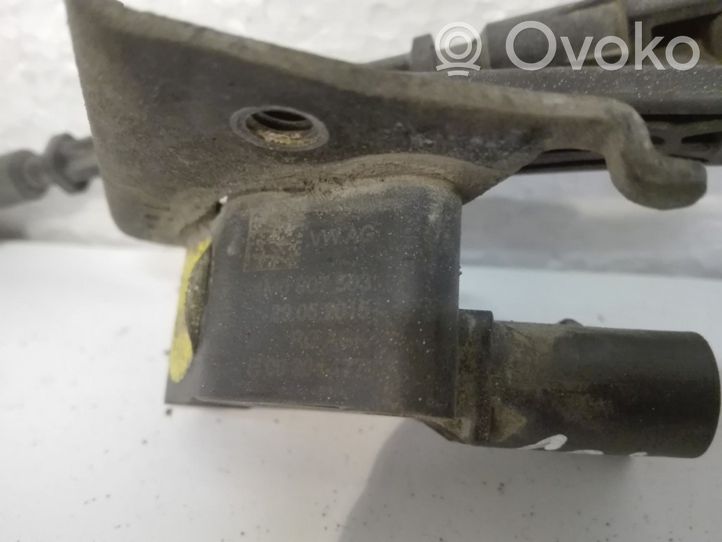 Audi Q7 4M Rear air suspension level height sensor 4M0907503