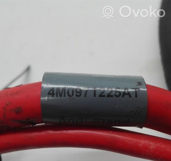 Audi Q7 4M Câble de batterie positif 4M0971225AT