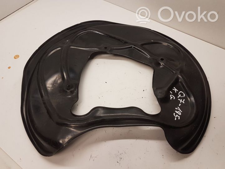 Audi Q7 4M Couvercle anti-poussière disque de plaque de frein arrière 4M0615611C