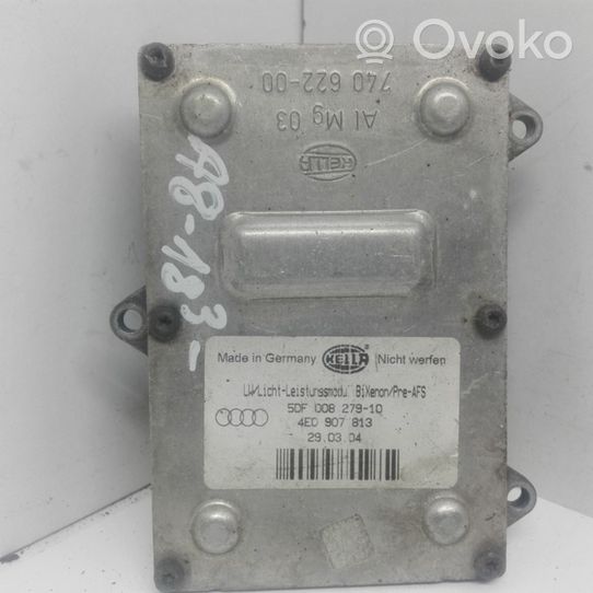 Audi A8 S8 D3 4E Xenon valdymo blokas 4E0907813