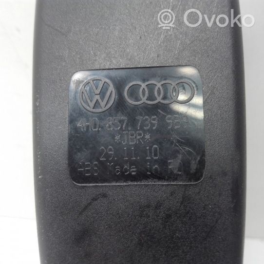 Audi A8 S8 D4 4H Klamra tylnego pasa bezpieczeństwa 4H0857739