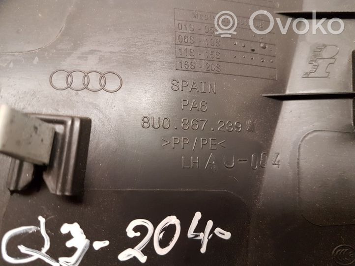 Audi Q3 8U Rivestimento montante (B) (fondo) 8U0867239