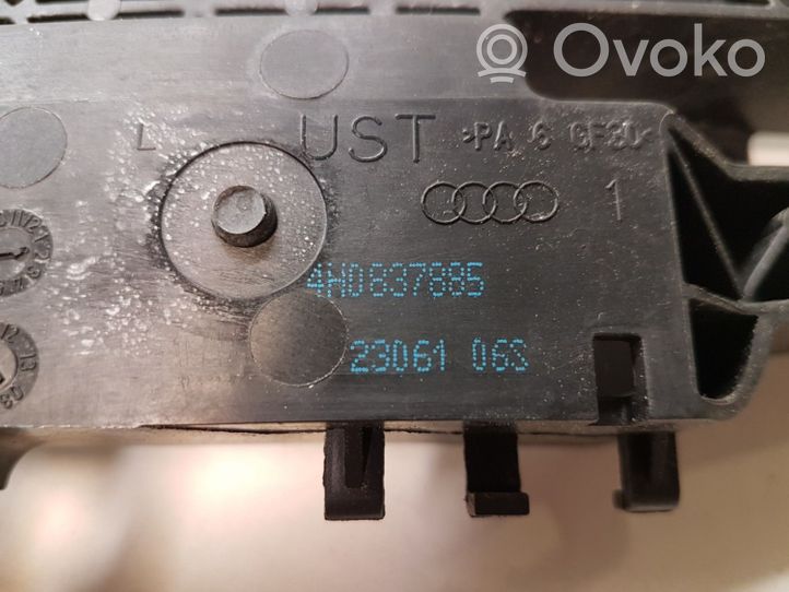 Audi A6 S6 C7 4G Klamka/wspornik zewnętrzny drzwi tylnych 4H0837885