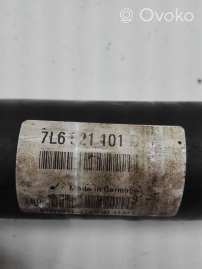 Volkswagen Touareg I Front prop shaft 7L6521101D