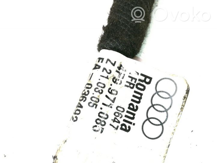Audi A6 Allroad C6 Pysäköintitutkan anturin johtosarja (PDC) 4F9971085