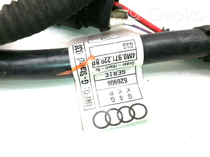 Audi Q7 4M Câble de batterie positif 4M0971228BF