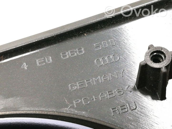 Audi A8 S8 D3 4E Grilles, couvercle de haut-parleur porte arrière 4E0868500