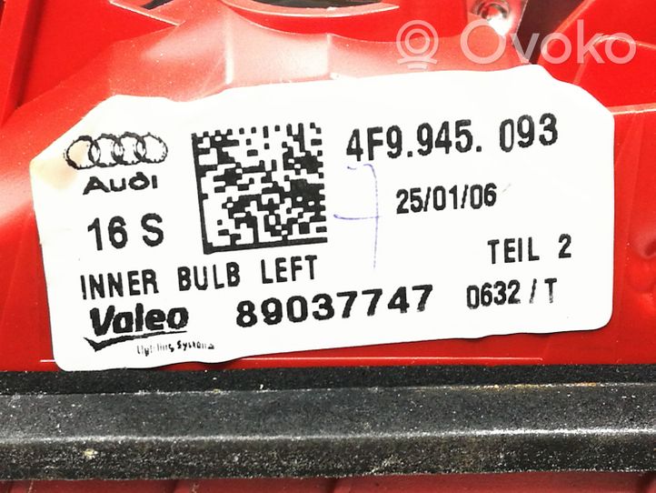 Audi A6 S6 C6 4F Luci posteriori del portellone del bagagliaio 4F9945093