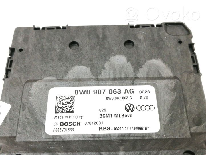 Audi Q7 4M Mukavuusmoduuli 8W0907063AG