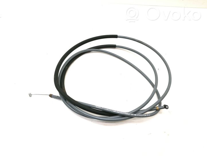 Audi Q7 4M Engine bonnet/hood lock release cable 4M2823535C