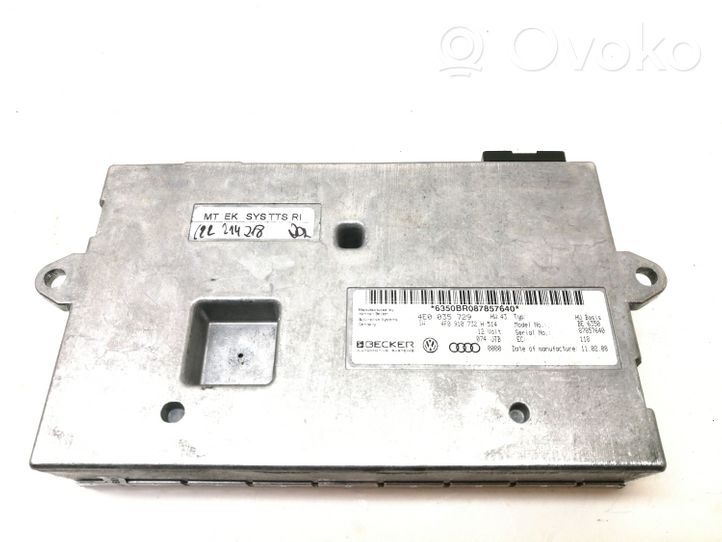 Audi A6 Allroad C6 TV Tuner 4E0035729