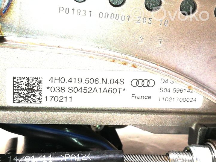 Audi A8 S8 D4 4H Vairo rato ašis 4H0419506N