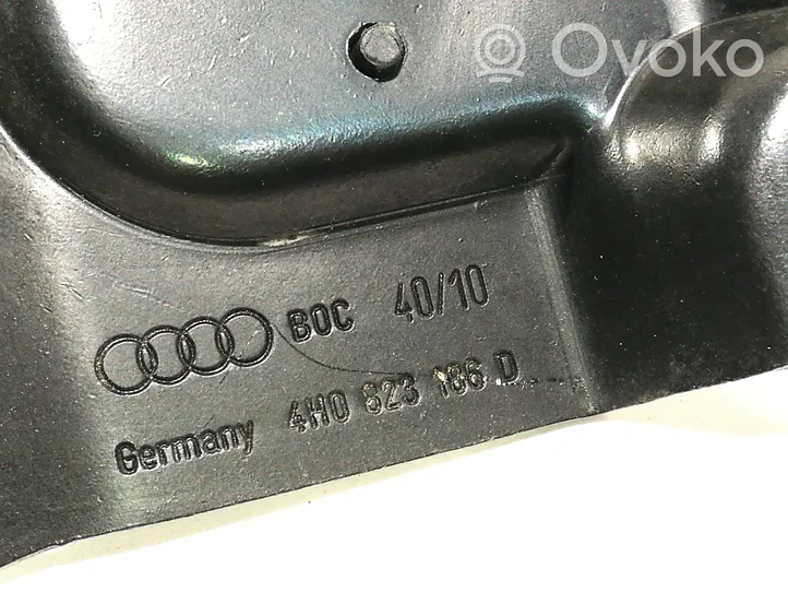 Audi A8 S8 D4 4H Dzinēja pārsega slēdzenes cilpa 4H0823186D