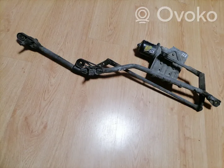 Renault Scenic I Front wiper linkage and motor 