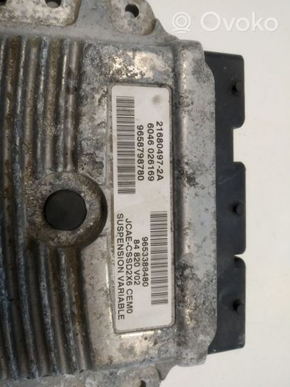 Peugeot 407 Module de contrôle de boîte de vitesses ECU 9658798780