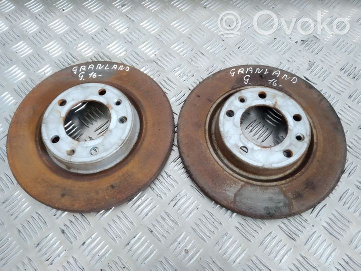 Opel Grandland X Rear brake disc 