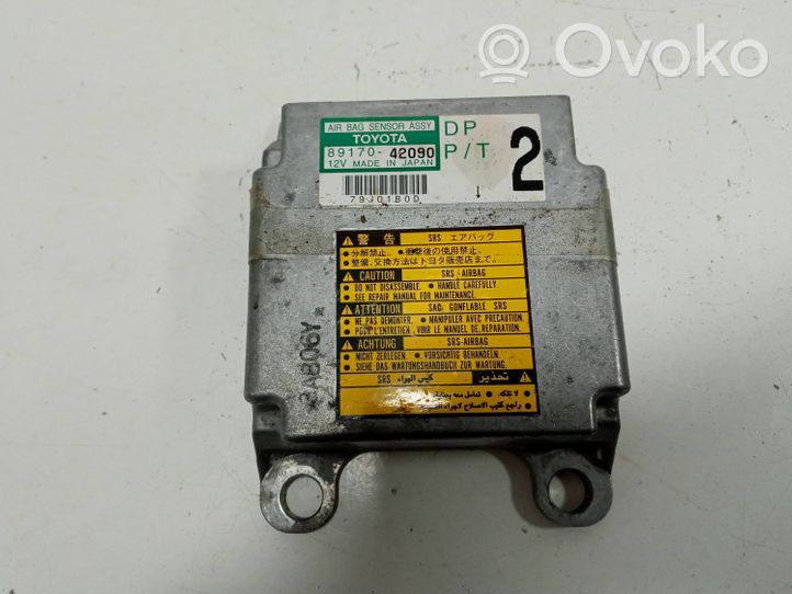 Toyota RAV 4 (XA20) Module de contrôle airbag 89170