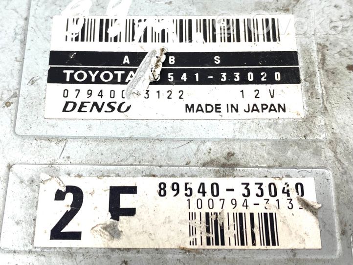 Toyota Camry Sterownik / moduł ABS 8954033040