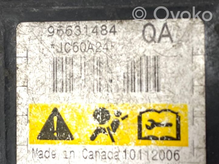 Opel Antara Sensore d’urto/d'impatto apertura airbag 96631484