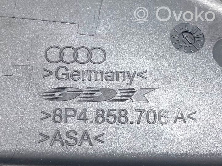 Audi A3 S3 A3 Sportback 8P Obudowa lusterka zewnętrznego drzwi przednich 8P4858706A